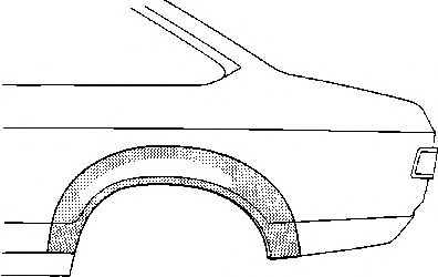 VAN WEZEL 185145 -  Боковина